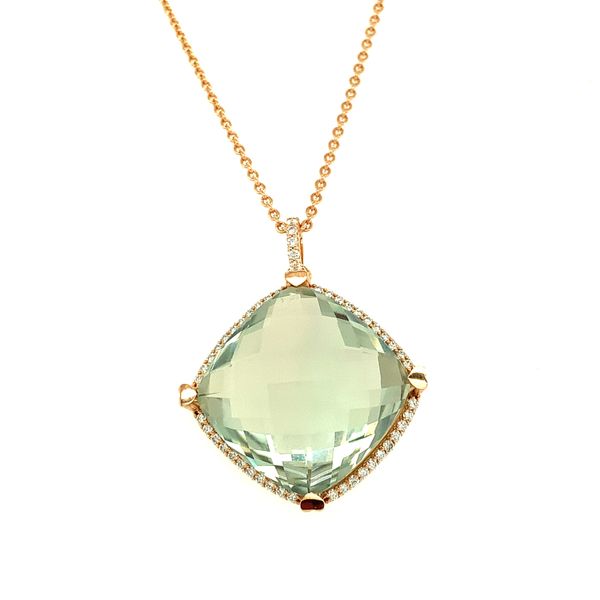 Emarald Green Royal Sqaure Solitaire Diamond Necklace Set for Women-DU –  www.soosi.co.in