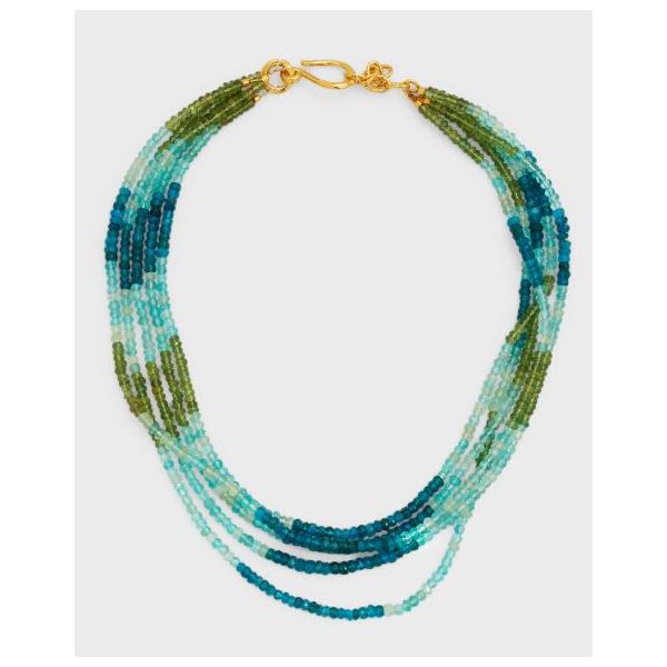 Gemstone multi strand necklace  Mystique Jewelers Alexandria, VA