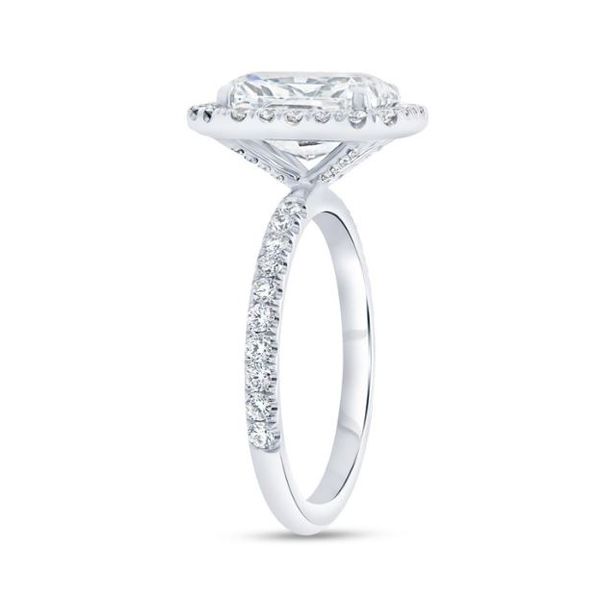 Radiant Diamond Engagement Ring Image 2 Mystique Jewelers Alexandria, VA