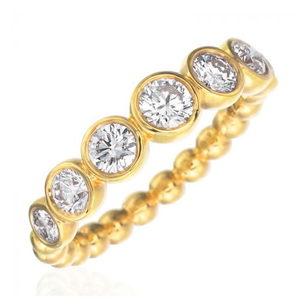  18K GOLD DIAMOND BAND Mystique Jewelers Alexandria, VA