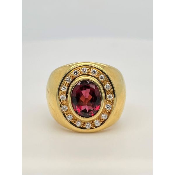 Garnet Diamond ring  Mystique Jewelers Alexandria, VA