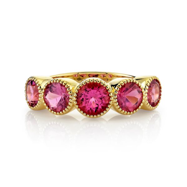 Pink Tourmaline Ring  Image 2 Mystique Jewelers Alexandria, VA