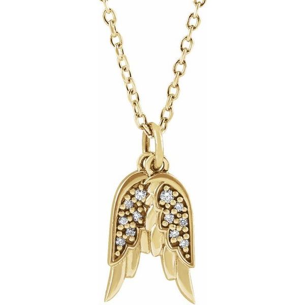 Angel Wing Pendant Mystique Jewelers Alexandria, VA