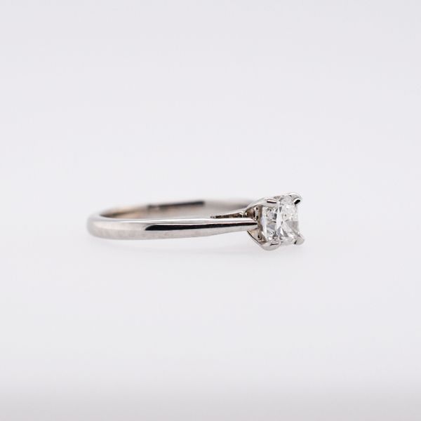 Cushion Cut  Solitaire  Engagement Ring