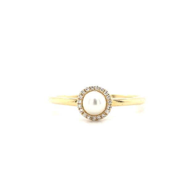 Every woman dreams of having a pearl ring for her jewelry collection.  This simple ring is perfect for her. It features a 4-5