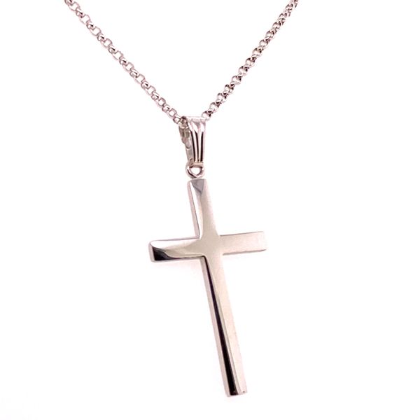 Sterling Silver Cross  Necklace