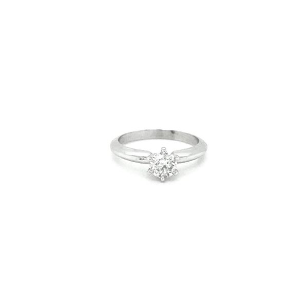 Round Solitaire  Engagement Ring
