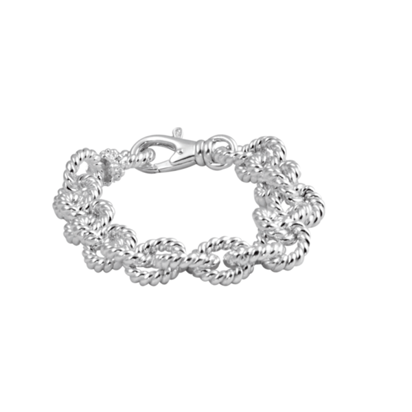 Sterling Silver Link Bracelet 