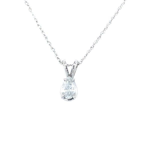Diamond Solitaire Necklace 