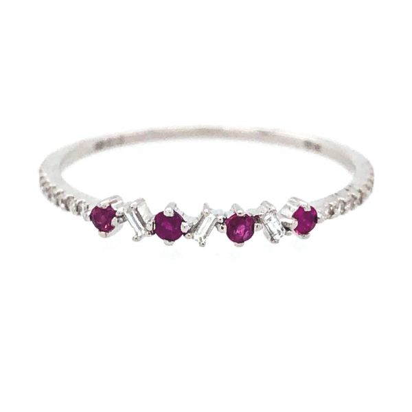 Ruby Stackable Band 