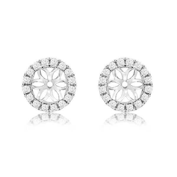 Diamond earring jackets are the only way to go when you want to make your stud earrings dazzle just a little more!! These ear
