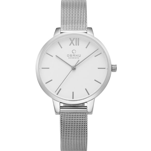 Our Liv Steel is the perfect example of a classic and timeless watch design. It has a stainless steel mesh bracelet and a ste