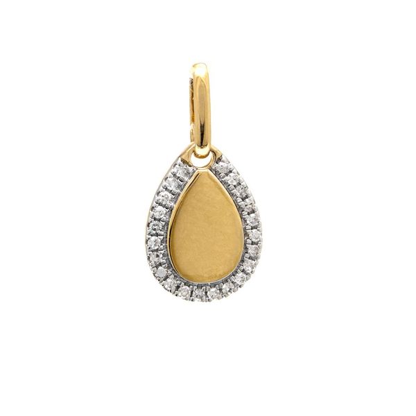 14 kt Yellow Gold Diamond Necklace