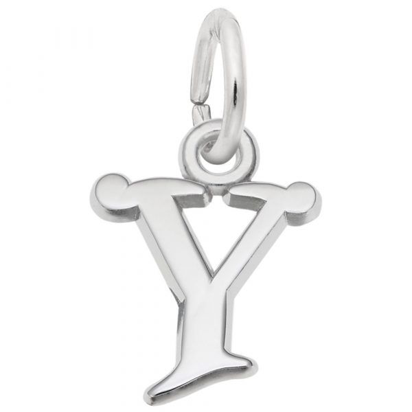 Sterling Silver Initial Charm