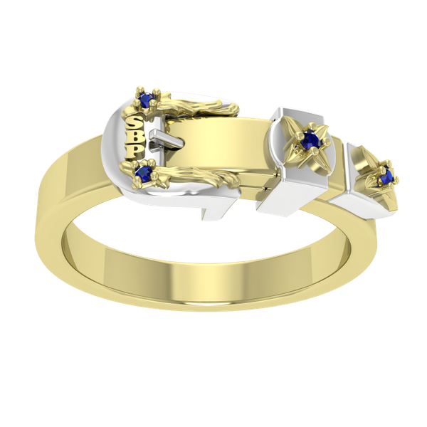 Custom Buckle Ring Rialto Jewelry San Antonio, TX