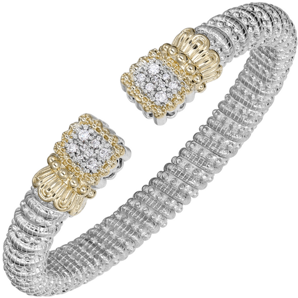 Sterling Silver and 14 Karat Yellow Gold Vahan Bracelet Roberts Jewelers Jackson, TN