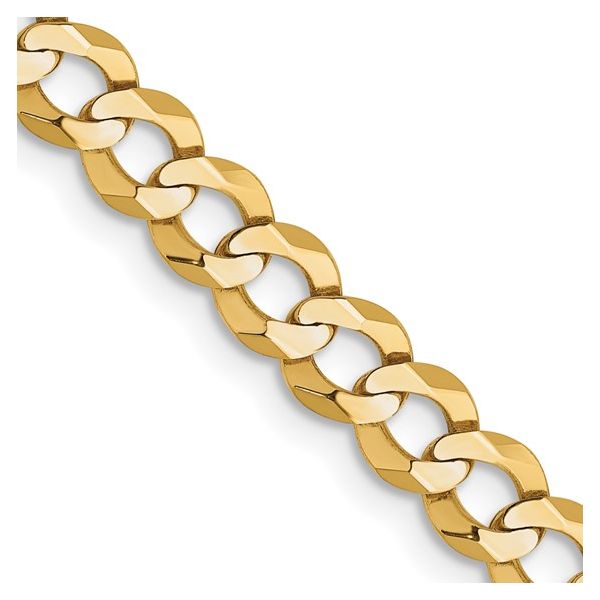 14K Yellow Gold Flat Cuban Chain Roberts Jewelers Jackson, TN