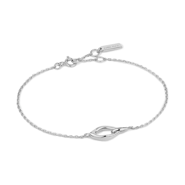 Silver Wave Link Bracelet Roberts Jewelers Jackson, TN