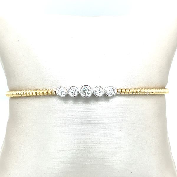 Diamond Cuff Bracelet 170205 Bracelets Sanders Jewelers Sanders