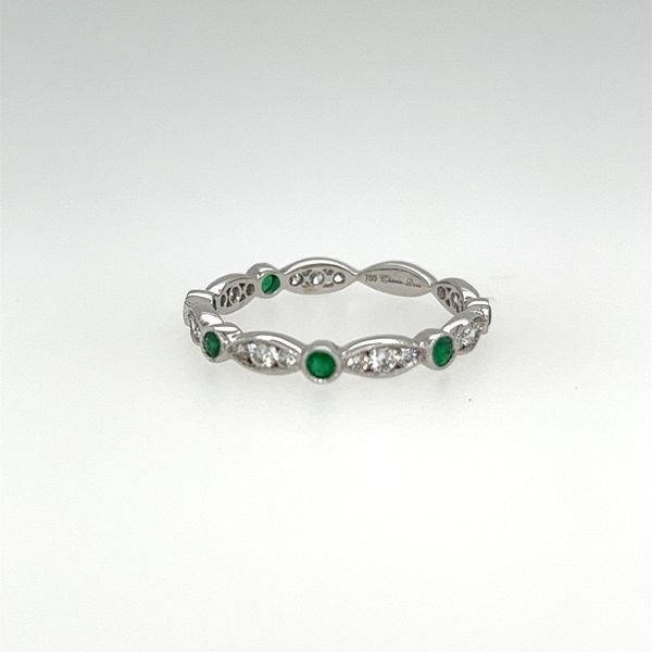 Emerald & Diamond Fashion Ring Sanders Jewelers Gainesville, FL