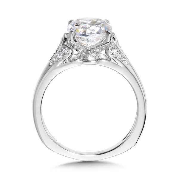 TAPERED DIAMOND ENGAGEMENT RING Image 2 Sanders Jewelers Gainesville, FL
