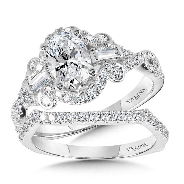 CURVED DIAMOND WEDDING BAND Image 2 Sanders Jewelers Gainesville, FL
