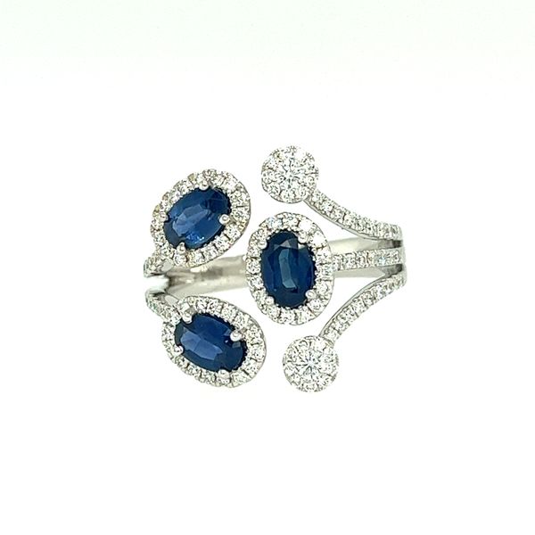 Sapphire & Diamond Ring Sanders Jewelers Gainesville, FL