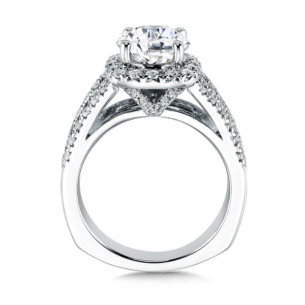 HALO STYLE ENGAGEMENT RING Image 2 Sanders Jewelers Gainesville, FL