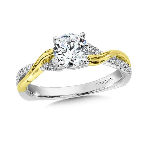 CRISS CROSS DIAMOND ENGAGEMENT RING Sanders Jewelers Gainesville, FL