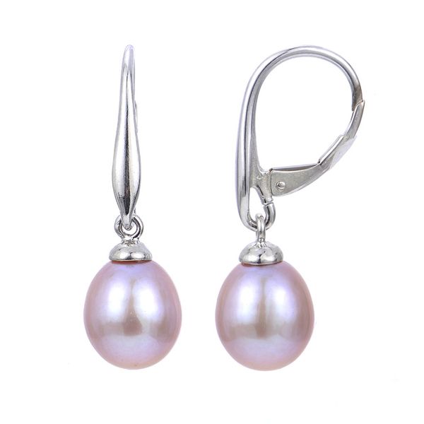 Sterling Silver Pearl Earrings Score's Jewelers Anderson, SC
