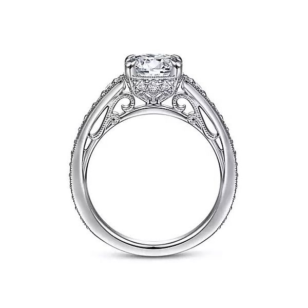 Round Diamond Engagement Ring Image 2 Score's Jewelers Anderson, SC
