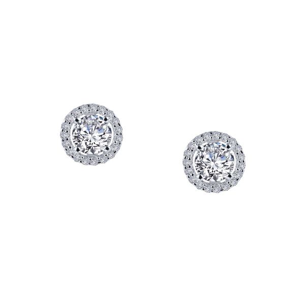 Round Halo Stud Earrings Score's Jewelers Anderson, SC