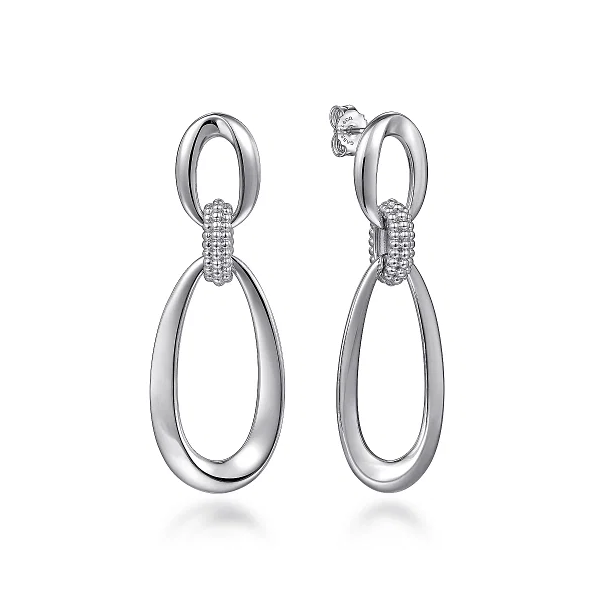 Gabriel & Co. 925 Sterling Silver Bujukan Drop Dangle Earrings Shannon Jewelers Spring, TX