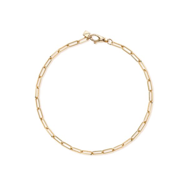 18Y Birks Essentials Yellow Gold Cable Chain Bracelet - 6.75  Spicer Merrifield Saint John, 