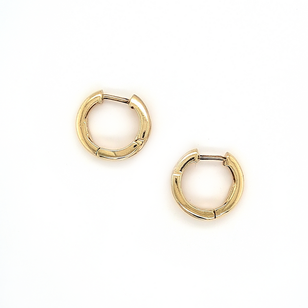 14Kt Yellow Gold Huggie Earrings Swede's Jewelers East Windsor, CT