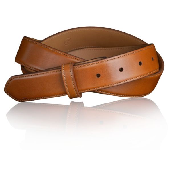 William Henry Quality Brown Leather Belt, 38" Goldmart Jewelers Redding, CA