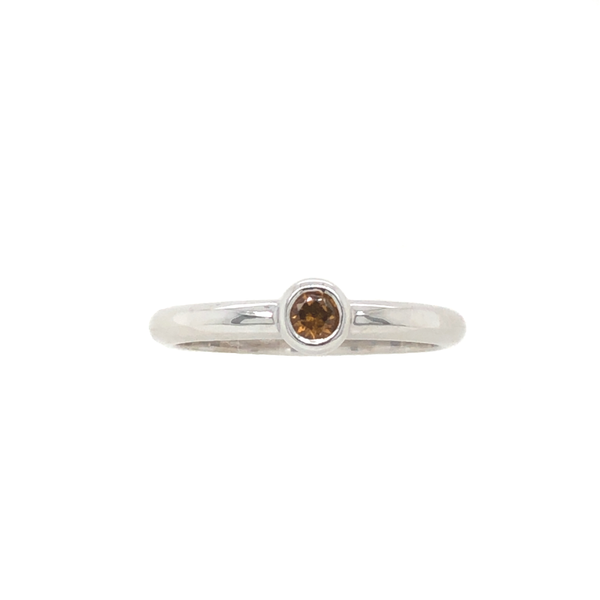 STERLING SILVER BIRTHSTONE RING Image 4 The Hunt House Fine and Custom Jewellery Huntsville, ON