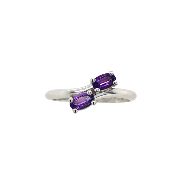STERLING SILVER AMETHYST RING  The Hunt House Fine and Custom Jewellery Huntsville, ON