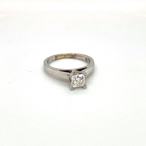 Estate Diamond Solitaire Ring Image 2 Toner Jewelers Overland Park, KS