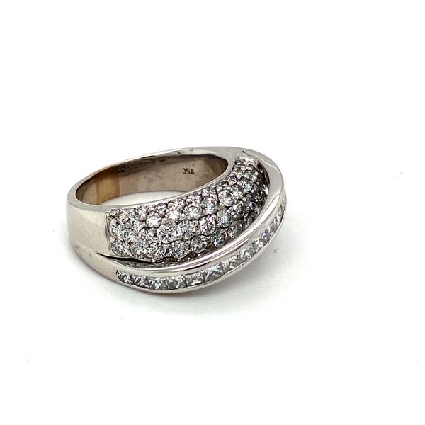 Estate Diamond Abstract Ring Image 2 Toner Jewelers Overland Park, KS