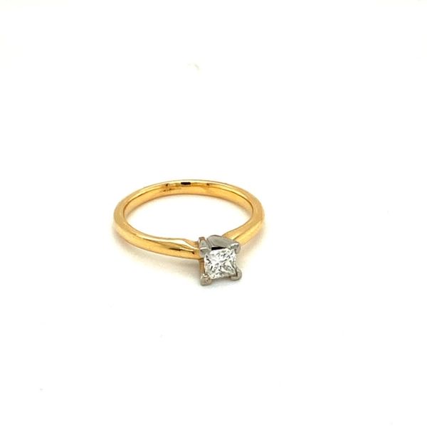 Yellow Gold VS2 Diamond Engagement Ring  Image 2 Toner Jewelers Overland Park, KS