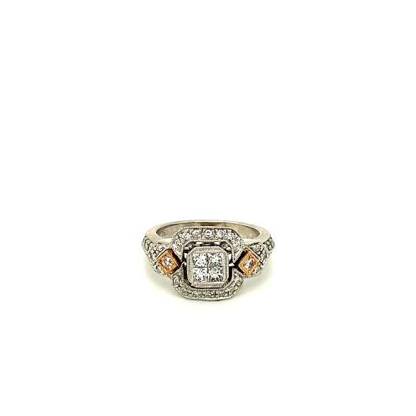 Estate Diamond Ring  Image 3 Toner Jewelers Overland Park, KS