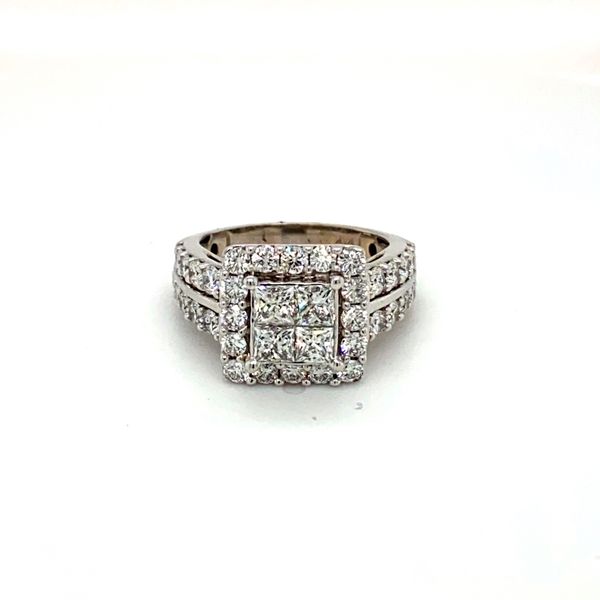 Estate Princess Cut Diamond Ring Toner Jewelers Overland Park, KS
