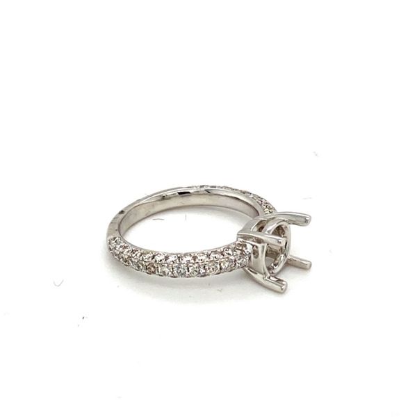 Solitaire Engagement Ring Setting Image 3 Toner Jewelers Overland Park, KS