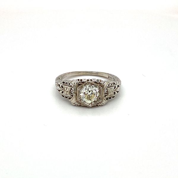 Estate Vintage Diamond Ring Image 3 Toner Jewelers Overland Park, KS