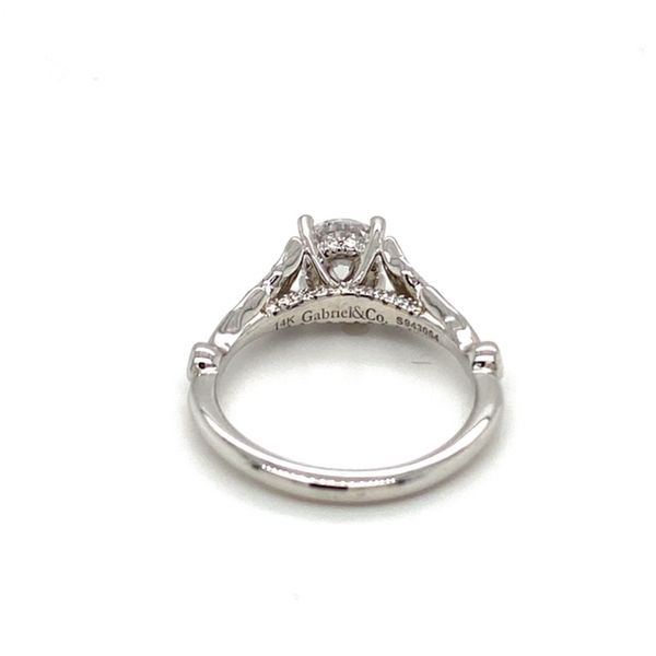 Gabriel & Co. Vintage Engagement Ring Setting Image 4 Toner Jewelers Overland Park, KS