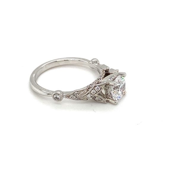 Gabriel & Co. Vintage Engagement Ring Setting Image 3 Toner Jewelers Overland Park, KS