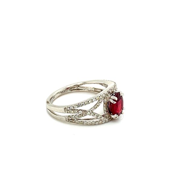 Ruby and Diamond Ring Image 2 Toner Jewelers Overland Park, KS