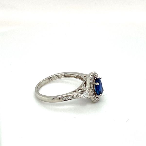 Sapphire and Diamond Ring Image 2 Toner Jewelers Overland Park, KS