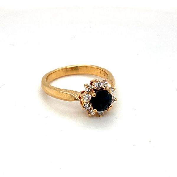 Estate Sapphire Ring Image 2 Toner Jewelers Overland Park, KS